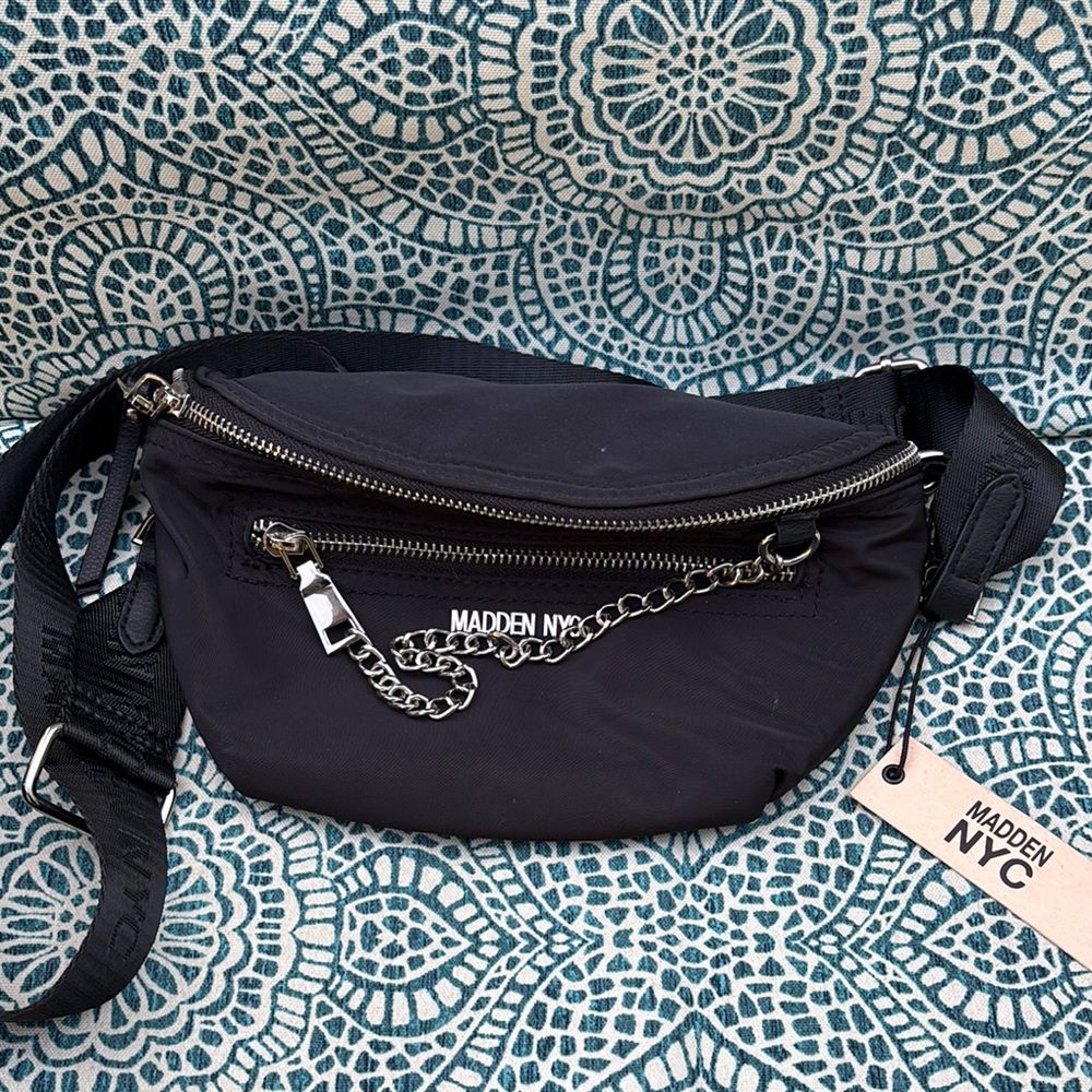 Steve Madden Black Crossbody Bag
